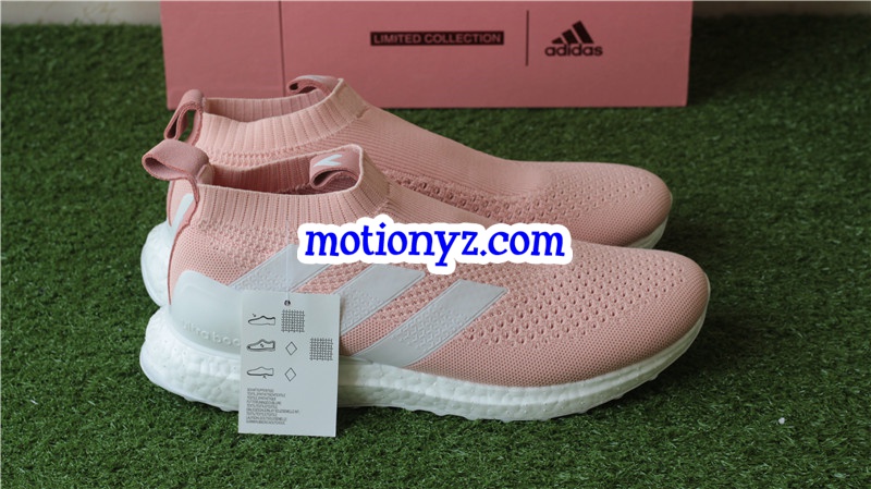 Kith Addidas ACE 16 Purecontrol Ultra Boost Pink